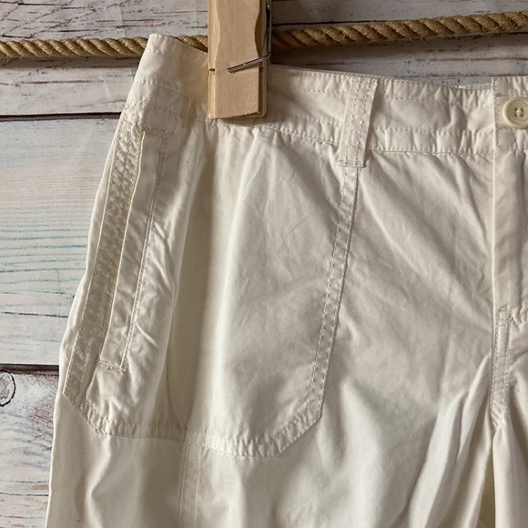 Size 12 white cargo capris. Excellent condition by Old Navy - Picture 2 of 6